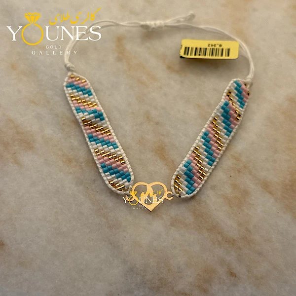 دستبند میوکی آتش قلب طلا